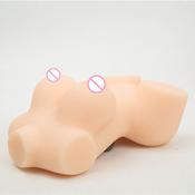 Silicone material no smell long life torso sex doll 1.6 kg to 8 kg easy carry pocket sex product produced by AUTOMATIC WOMAN